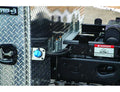 70X54X82 INCH DIAMOND TREAD ALUMINUM LPACK BACKPACK TRUCK BOX WITH OFFSET FLOOR 16.4 INCH OFFSET