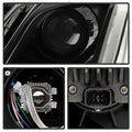 SPYDER headlights close-up