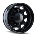 ~(62 lbs. 26X26X9)~ IB02 (IB02) REAR BLACK/MILLED SPOKES 24.5X8.25 10-285.75 168MM 220.1MM