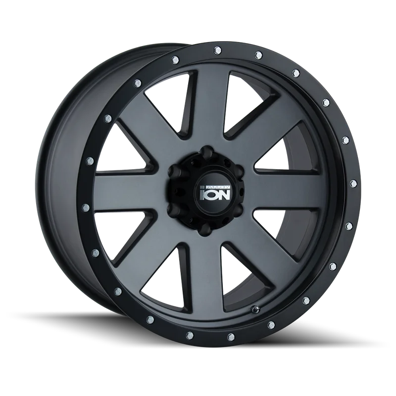 ~(62 lbs. 26X26X9)~ IB02 (IB02) REAR BLACK/MILLED SPOKES 24.5X8.25 10-285.75 168MM 220.1MM