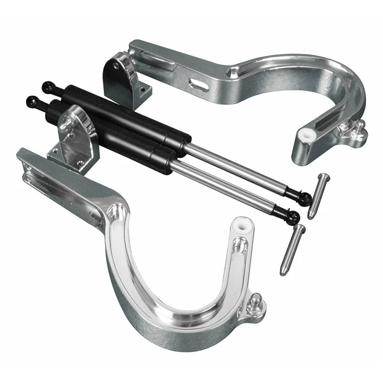 Billet Trunk Hinges Polished