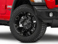 Fuel Wheels black auto part