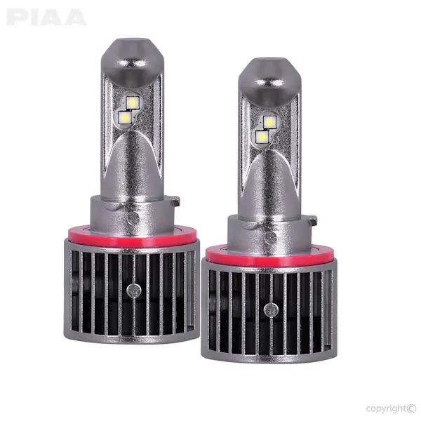 ~(1.7 lbs. 6X5X4)~ H13 G3 LED Bulbs 6200K - 12/24V 23W - Twin Pack