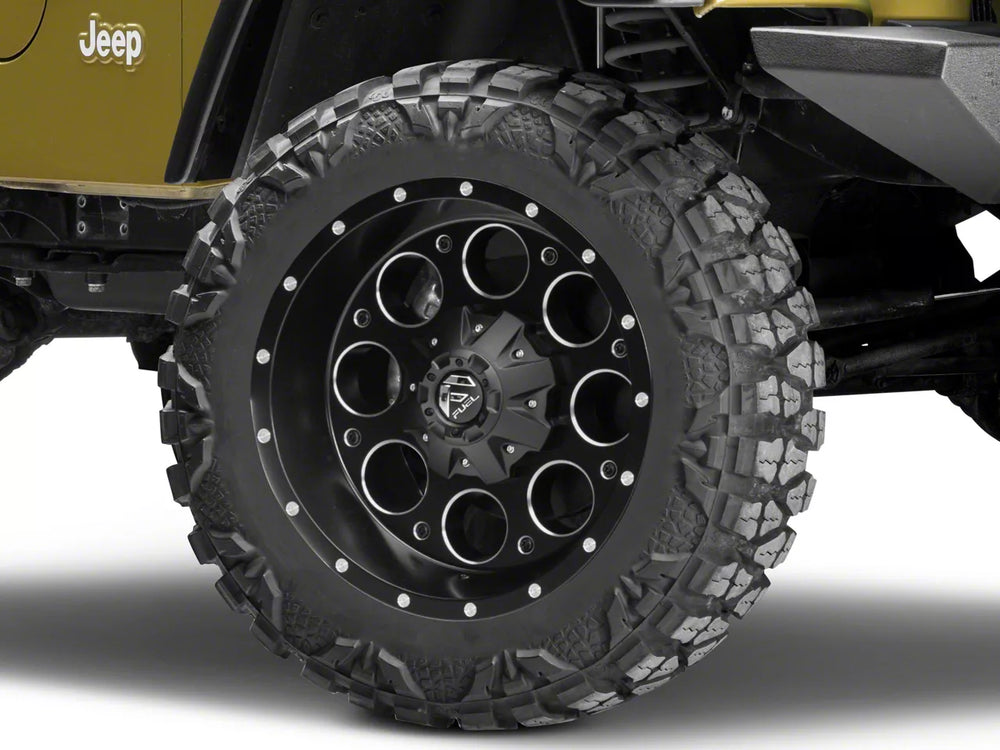 ~(43 lbs. 23X23X12)~ SLEDGE 20x9 5x114.30/5x127.00 GLOSS BLACK MILLED (1 mm)