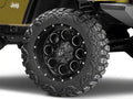 Fuel Wheels black auto part