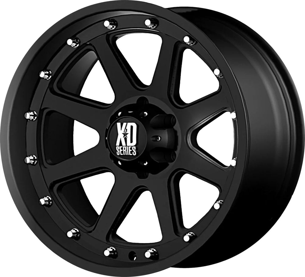 KMC XD SERIES 17x9 798 ADDICT MATTE BLACK 6X5.5 bp 4.53 b/s 12 offset