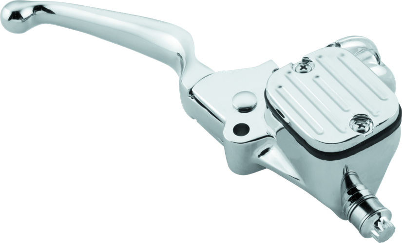Bikers Choice Chrome 96-07 FL 96-10 ST Dyna 96-03 XL 9/16 Bore Chopped Handlebar Master Cylinder