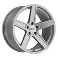 ~(33 lbs. 20X20X11)~ TSW ASCENT 18x9.5 5/112 ET35 CB72.1 MATTE TITANIUM SILVER