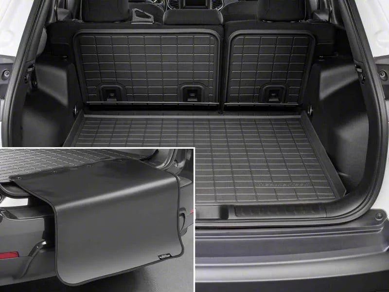 WeatherTech Black Seatback Cargo Liners HP With Bumper Protector Fits -20-24 4Runner 401509IMSK