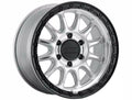Raceline 960MB Alpha 17x8.5in / 5X150 BP / 35mm Offset / 110.5mm Bore - Machined w/Black Ring