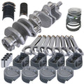 Eagle Ford 351W 4.000in Crank 6.250in I-Beam Rods -6.6cc Flat Top 4.060in Pistons Rotating Assembly