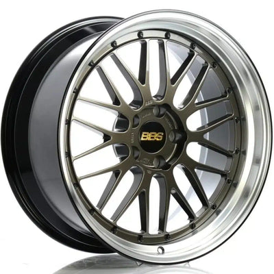 BBS red auto part