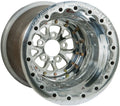 Weld V-Series 16x16 / 5x4.75 BP / 4in. BS Black Wheel - Polished Double Beadlock