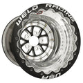 Weld V-Series 16x16 / 5x4.75 BP / 4in. BS Black Wheel - Polished Double Beadlock