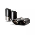 Akrapovic 2018+ Porsche Cayenne V6 (536) Tail Pipe Set (Carbon)