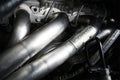 Long Tube Headers with CORSA Exhaust Connection Pipes (Includes High Flow Catalytic Converters)