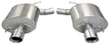 2.5 Inch Axle-Back Touring Dual Exhaust 4.0 Inch Polished Tips 09-14 Cadillac CTS-V Sedan 6.2L V8 Stainless Steel Corsa Performance