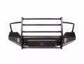 0609 RAM 2500/3500 FRONT ELITE RANCH BUMPER W/ FULL GUARD W/ TOW HOOKS MATTE BLACK