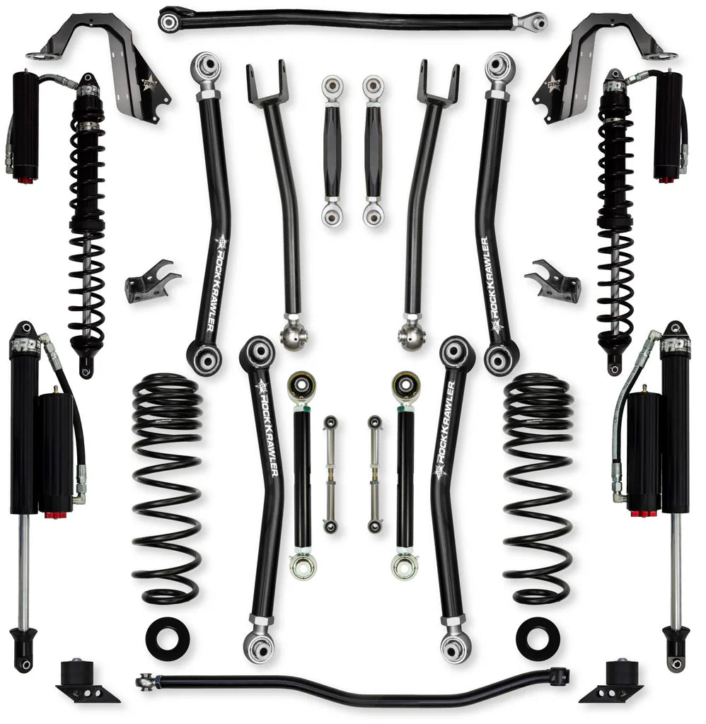 21C WRANGLER JLU 392 4DR 3.5IN X FACTOR COIL OVER SYS W/ FAST CD ADJUSTERS FRO