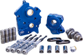 S&S Cycle 2017+ Oil Cooled M8 Models Chain Drive 465C Cam Chest Kit w/ Chrome Pushrod Tubes