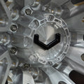 Vossen VFX-01 22x10 - 6x135 - ET18 - Super Deep - 87.1 - Brushed Gloss Clear Wheel