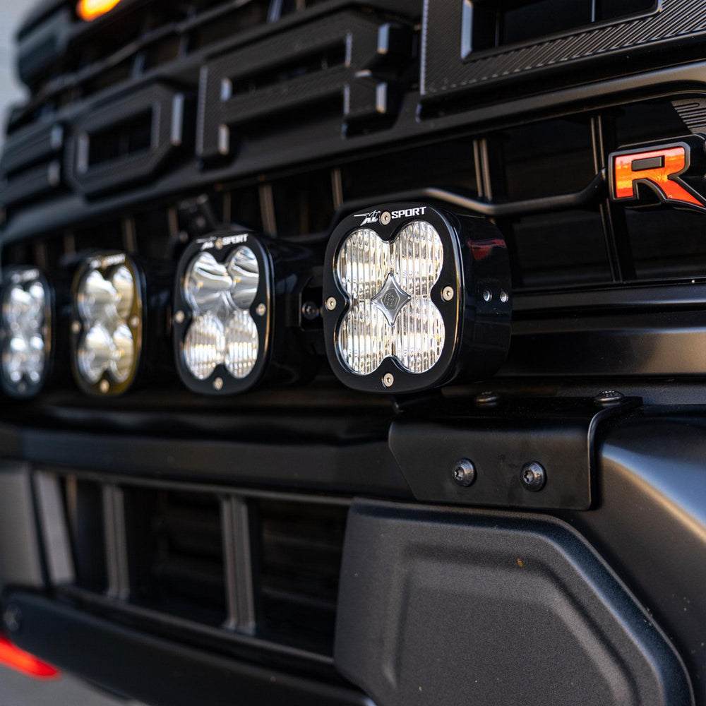 Baja Designs 24-25 Ford Raptor R/37 6XL Linkable LED Light Bar Bumper Kit