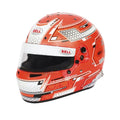 Bell Helmet Rs7 Stamina Anthracite/Red (Hans) 59(7 3/8) Fia8859-2024/Sa2025