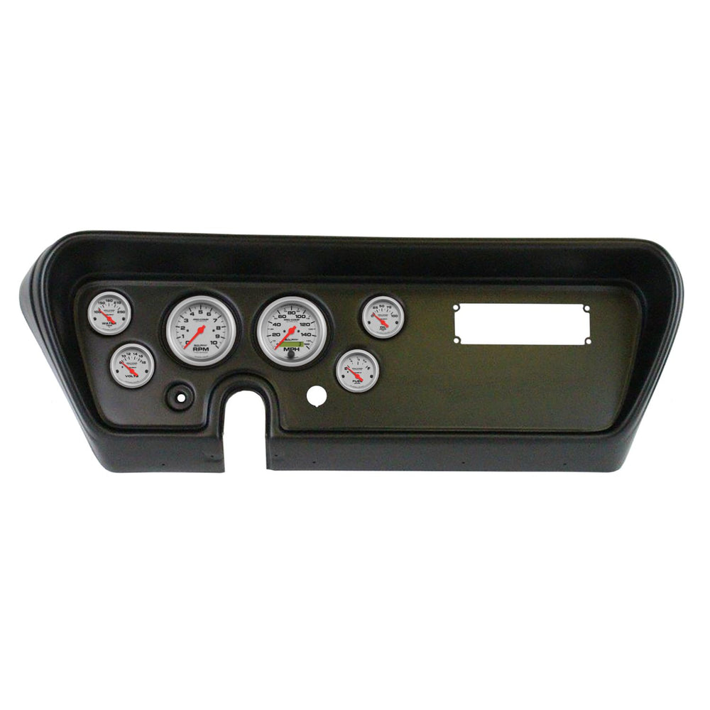 DIRECT FIT DASH KIT (3 3 8in X2 2 1 16in X4) PONTIAC GTO 66 ULTRA-LITE