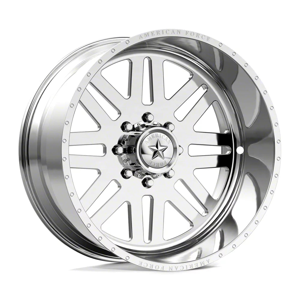 American Force Wheels silver auto part