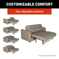 CLICKBACK SLEEPER SOFA 62IN DELLMEAD