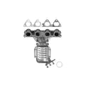 CIVIC/CIVIC DEL SOL OBDII MANIFOLD CONVERTER DIRECT FIT