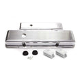 CHROME ALUMINUM SB CHEVY SHORT VALV