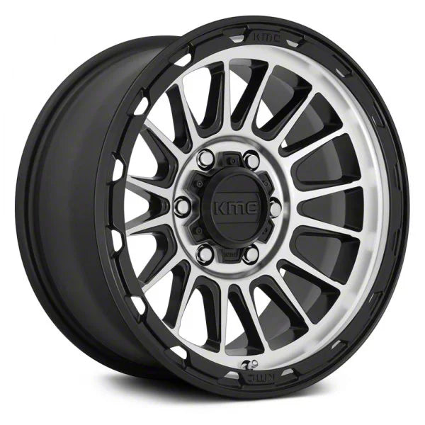IMPACT 17X8.5 8X170 00MM SATIN BLACK MACHINED