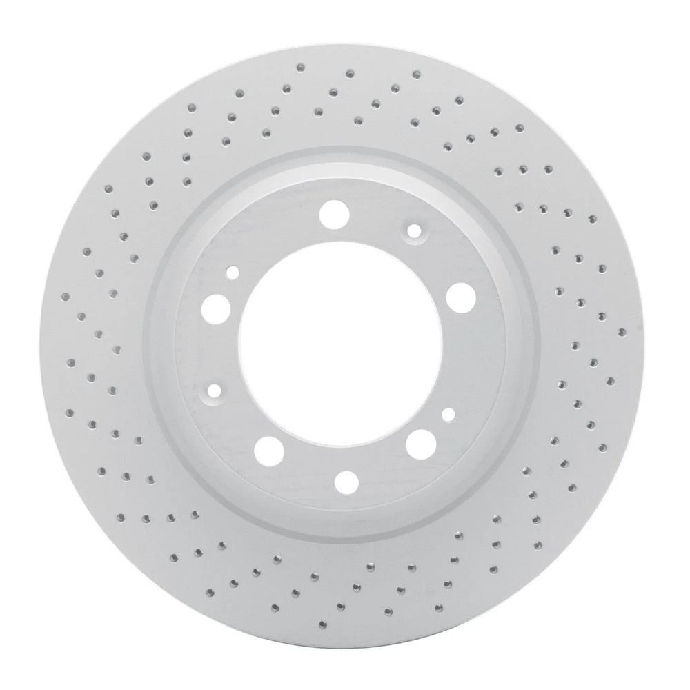 DFC 98-98 Porsche 911 Left Rear Drilled Hi-Carbon Alloy Geomet Coated Rotor