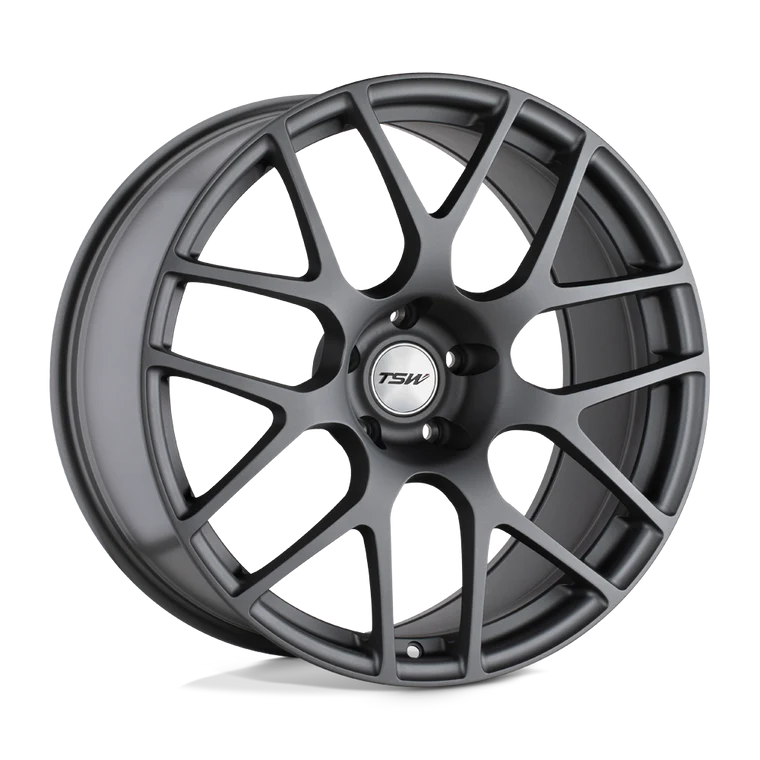 ~(26 lbs. 21X21X10)~ TSW NURBURGRING 19x8.0 5/120 ET35 CB76.1 MATTE GUNMETAL