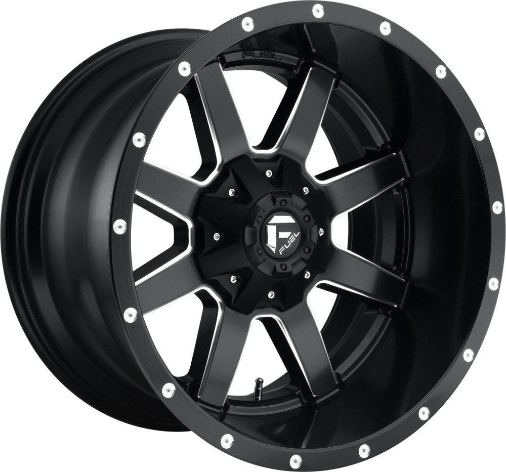 D538 17X10 5X4.5/5.0 MT-BLK-MIL -24