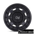 BR007 17X8 5X4.5/120 M-BLK 38MM