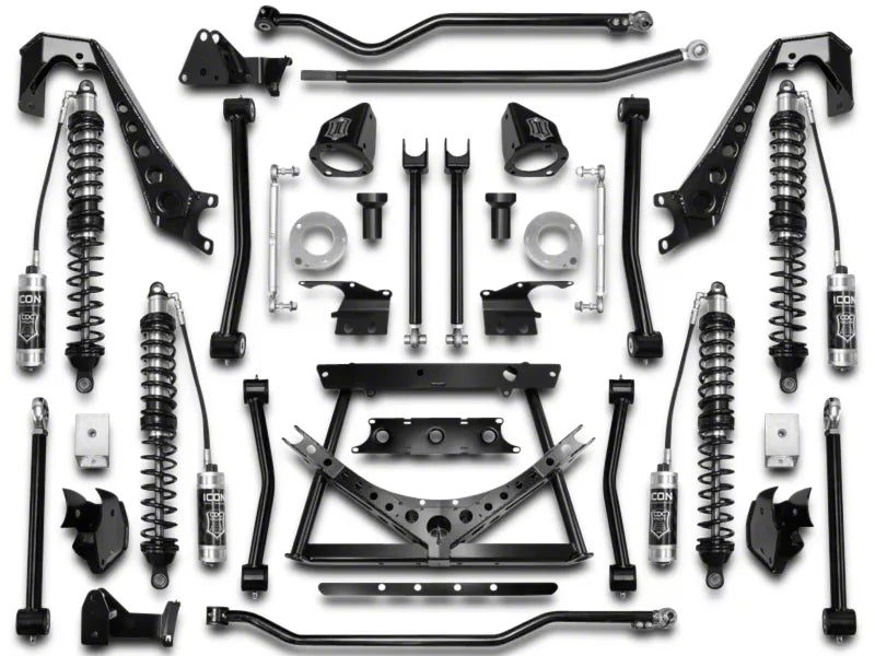 (kit) 07UP JEEP JK 4.56IN STAGE 2 COILOVER CONVERSION SYSTEM W 2.0 VS RR COILOVERS