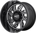 MO997 22X12 6X135 G-BLK MILL -44MM