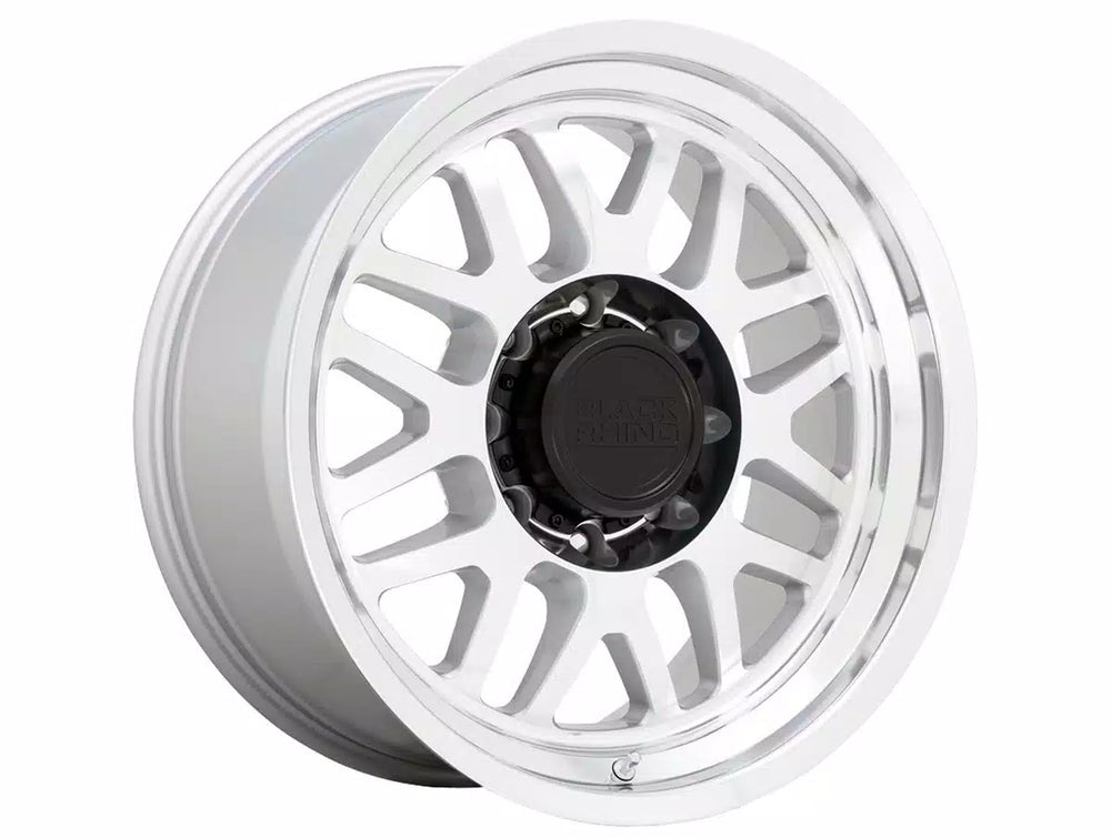 BR DELTA 18X9.5 8/165 -18 125 G-SLV