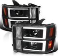 PROJECTOR HEADLIGHT BLACK