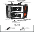 PROJECTOR HEADLIGHT BLACK