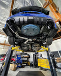 Carven Exhaust cat-back exhaust installed view