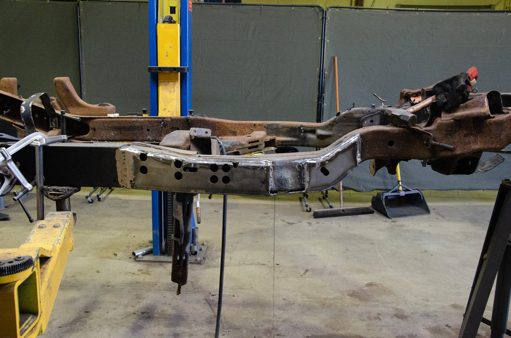 RustBuster 94-04 Chevy S10 Front Frame Section - Left
