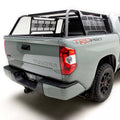 2014-2021 Toyota Tundra MOLLE Overland Rack with (2) 3 Inch White ZROADZ LED Pod Lights - Part # Z859661