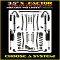 20C WRANGLER JLU 4DR 3.5IN X FACTOR NO LIMITS COIL OVER SYS W/ FAST CD ADJUST