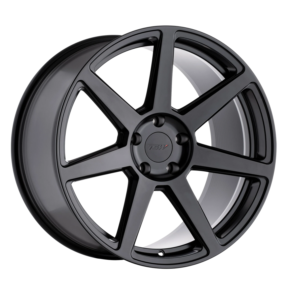 ~(29 lbs. 22X22X11)~ TSW BLANCHIMONT 20x9.0 5/114.3 ET35 CB76.1 SEMI GLOSS BLACK RF