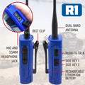 Rugged Radios Crew Chief - H42 Spotter Headset and Rugged Handheld Radio Package - Safety Yellow