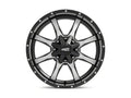 MO970 20x9 5x127.00/5x139.70 GLOSS BLACK W/MACHINED FACE (18 mm)