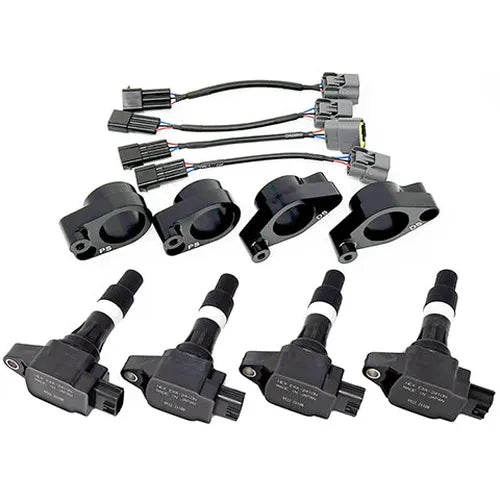 Torque Solution Subaru EJ20/EJ25 R35 GTR Coil On Plug Adapter Kit - Coils Not Included